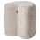 Beliani Pouffe SCOTIA Chenille Light Brown 5