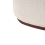 Beliani Pouffe SACO Fabric Light Beige 6