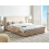 Beliani Bed Boucle LAVAUR 160 x 200 cm (EU King Size) Beige 4