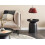 Beliani Side Table TORRENS Metal Black 4