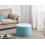 Beliani Pouffe MILLEN Velvet Mint Green 3