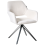 Beliani Set of 2 Dining Chairs CINEY Fabric Light Beige 5