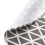 Beliani Outdoor Rug PANAJI Grey ø 160 cm 4