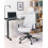 Beliani Office Chair REBEL Fabric Off-White 3