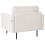 Beliani Armchair BREDA Fabric Light Beige 5