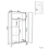 Beliani Wardrobe ARDURA Beige Metal 3