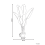 Beliani Artificial Plant BANANA TREE 123 cm White 5