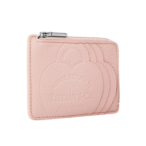 Tiffany & Co (One Size, Pink) Tiffany & Co Leather Card Wallet 2