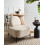 Beliani Armchair LUNDE Fabric Beige 5