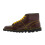 (10 UK, Wine) Grafters Mens Original Coated Leather Retro Monkey Boots 4