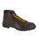 (10 UK, Wine) Grafters Mens Original Coated Leather Retro Monkey Boots 5