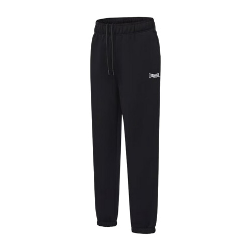 LONSDALE (M, Black) Lonsdale Mens Essential Polyester Blend Joggers 2