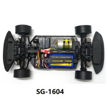 4Pcs Front Upper & Lower Arm for SG 1603 SG 1604 SG1603 SG1604 1/16 & 2Pcs RC Car Differential Assembly