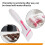 1pcs Cake Batter Distribution Scoop, One-Touch Sliding Button Dispenses Batter, Home Batter Dispenser Baking Tool 5