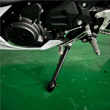Cavalletto di Parcheggio per Motociclette, Cavalletto Laterale di Abbassamento, Supporto per Cavalletto Laterale per 400 Ninja400 Z400