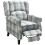 160 Reclining Armchair, with Footrest - Grey 2