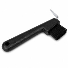 Oypla Coco Equestrian Hoof Pick Scraper with Brush