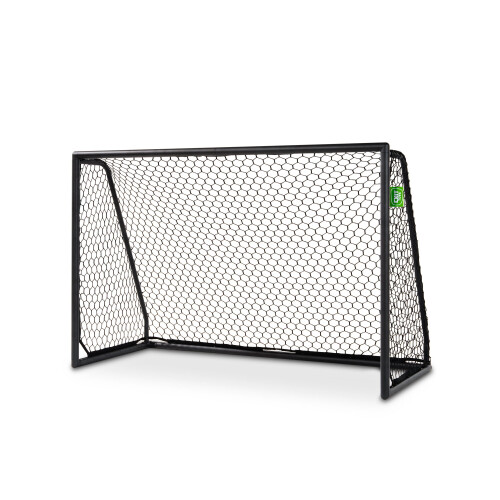EXIT TOYS EXIT Scala Aluminium Football Goal 6x4ft – Black