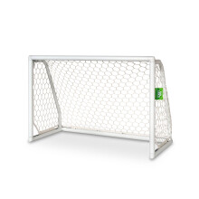 EXIT Scala Aluminium Football Goal 4x2.6ft – White