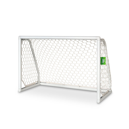 EXIT TOYS EXIT Scala Aluminium Football Goal 4x2.6ft – White