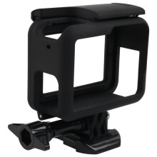 Frame for Hero (2018) / 6 / 5 Housing Border Protective Shell Case Accessories for Go Pro Hero6 Hero5 Black with Quick Pull Movable Socket and