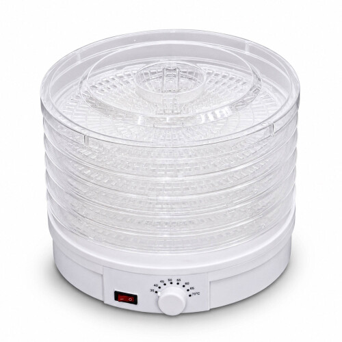 Oypla Oypla Food Dehydrator Machine Adjustable Thermostat Fruit Vegetable Dryer