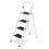 Oypla Oypla Foldable 4 Step Ladder Stepladder Non Slip Tread Safety Steel Step 1