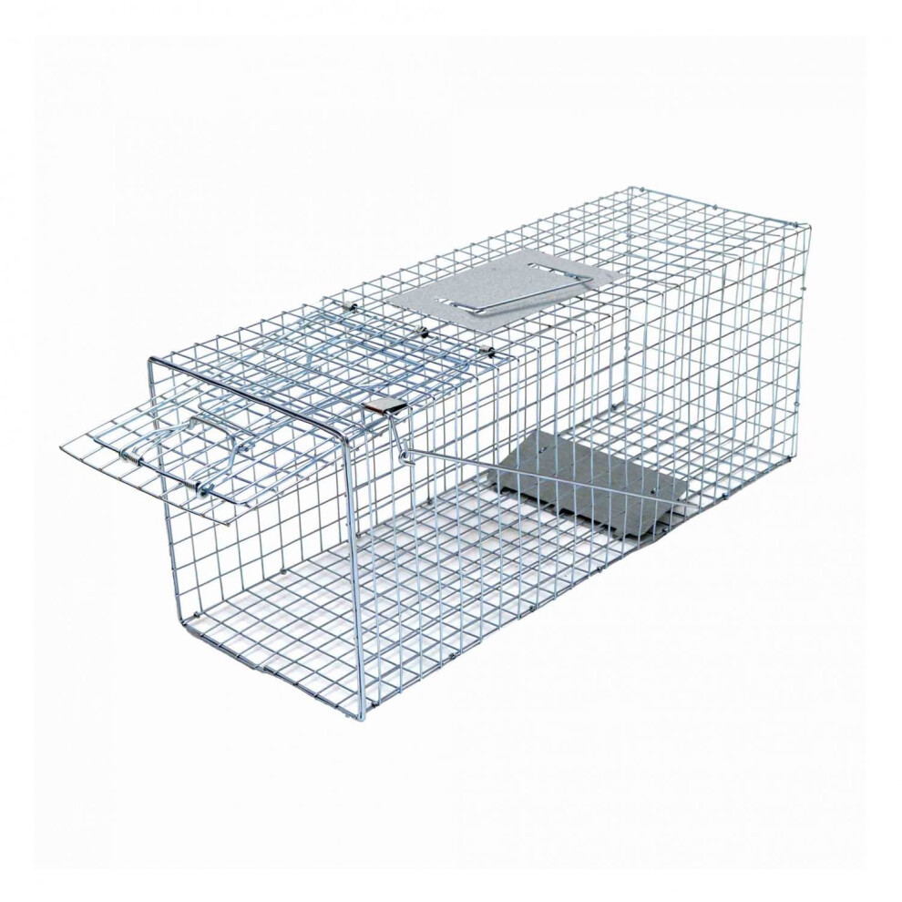 Photos - Pest Repellent Oypla Medium Humane Animal Rodent Rat Pest Trap Cage - 61.5 x 19 x 21cm OYP3323 