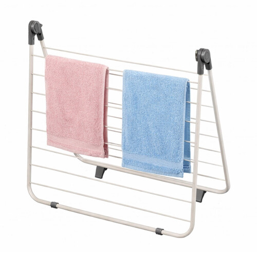 Oypla Oypla Over Bath Clothes Laundry Airer Drying Rack Washing with 10m Drying Space