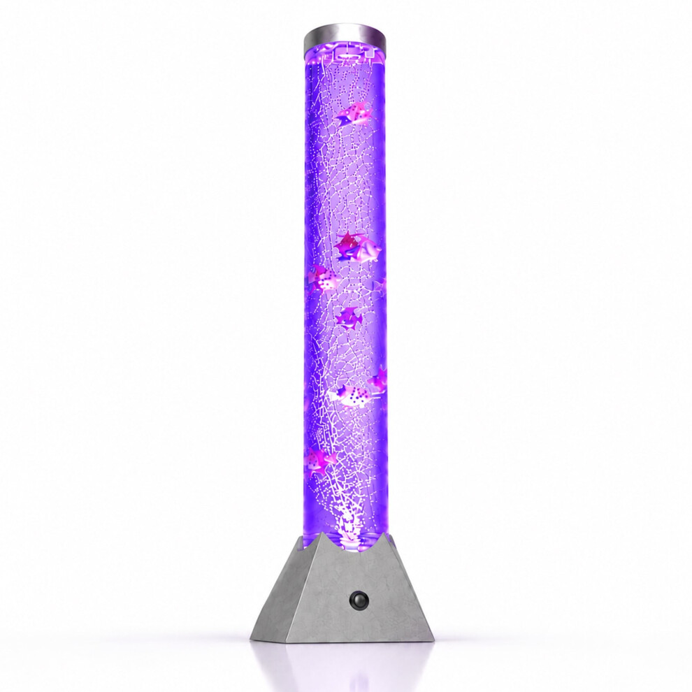 B&Q -  120Cm Colour Changing Led Water Bubble Fish Novelty Lamp - Image 3