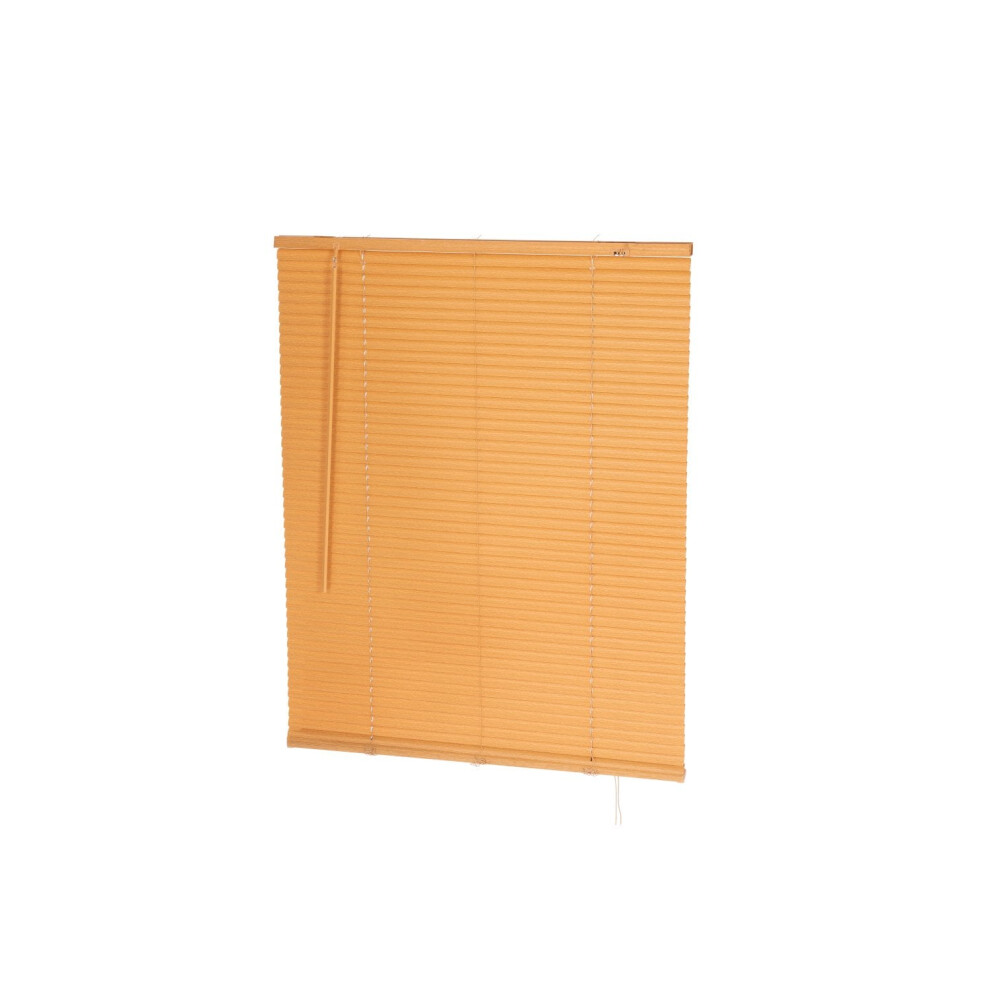 Oypla 80 X 150Cm Pvc Teak Wood Effect Home Office Venetian Window Blinds