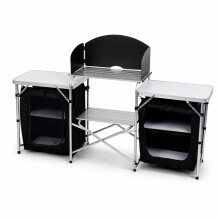 Oypla Large Portable Folding Outdoor Aluminium Camping Kitchen Work Top