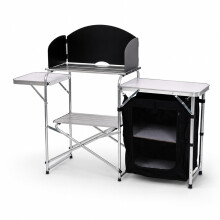 Oypla Portable Folding Outdoor Aluminium Camping Travel Kitchen Work Top