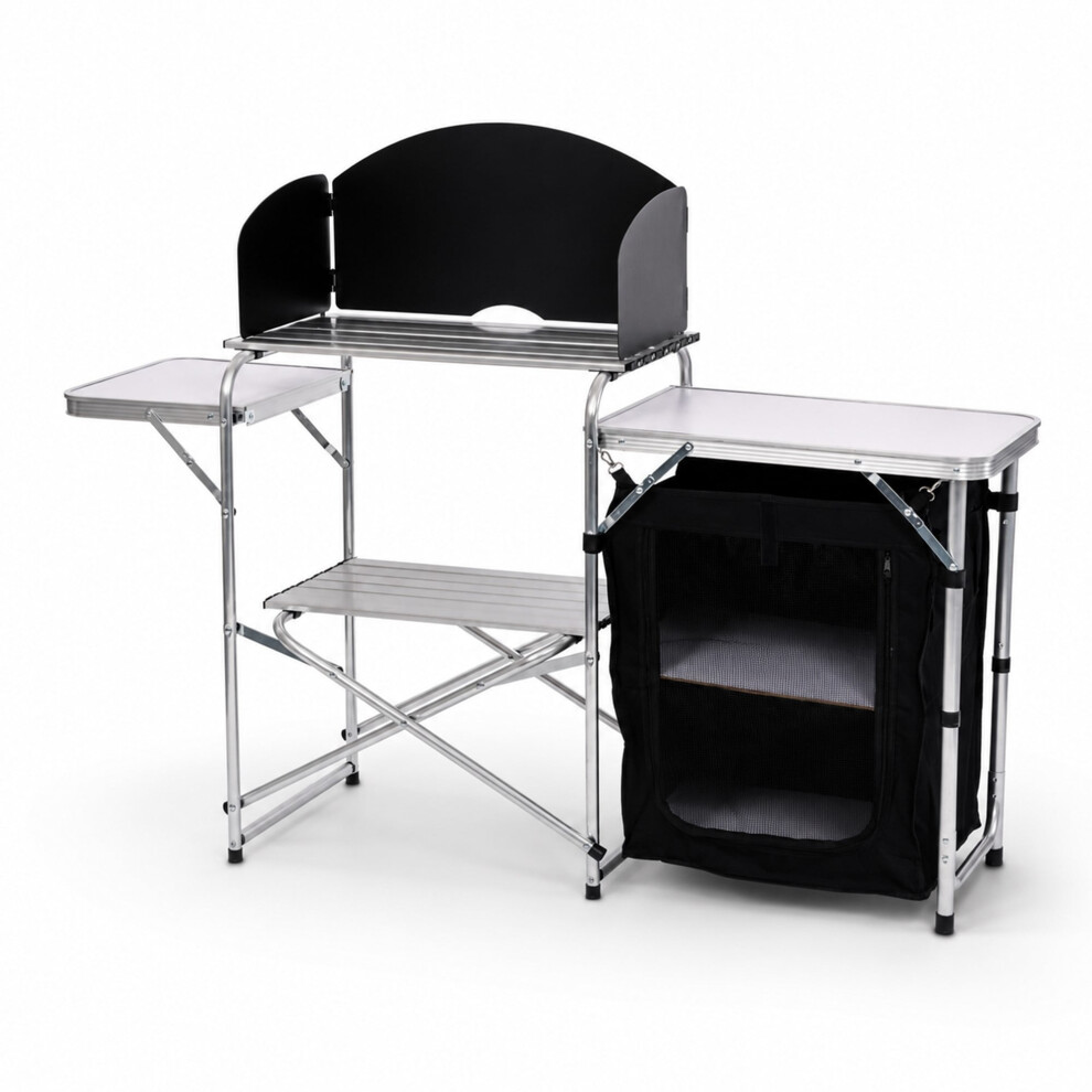 Oypla Portable Folding Outdoor Aluminium Camping Travel Kitchen Work Top