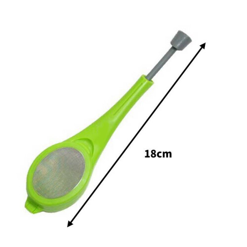 Silicone Tea Infuser Filter With Plastic Body For Easy Tea Steeping Kitchen Use 2