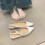 (Pink,36)Womens Pu Comfortable Flat Sandals With Pointed Tips And Solid Design Color 3