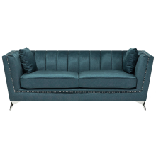Sofa 3 Seater GAULA Velvet Teal