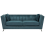 Beliani Sofa 3 Seater GAULA Velvet Teal 1