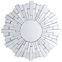 Wall Mirror VIRE 70 cm 70 cm Silver