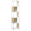 Beliani 5 Tier Shelving Unit BOGOTA 165 cm White 1