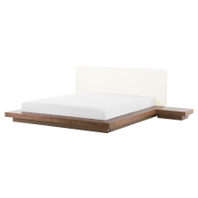 Bed ZEN 160 x 200 cm (EU King Size) Brown Ash Wood
