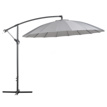 Cantilever Parasol 268 cm CALABRIA II Dark Grey