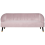 Beliani Sofa 3 Seater ALSVAG Velvet Pink 1