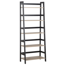 5 Tier Shelving Unit CROYDON 163 cm Black