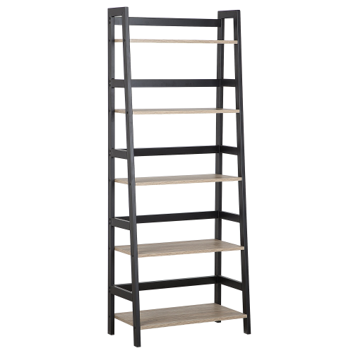 Beliani 5 Tier Shelving Unit CROYDON 163 cm Black