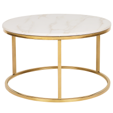 Coffee Table CORAL Marble/ Gold