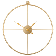 Wall Clock ZUCHWIL Metal Gold