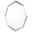 Beliani Wall Mirror OENO 66 cm 91 cm Silver 1