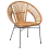 Beliani Dining Chair SARITA Rattan Natural 1