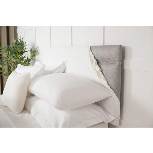Belledorm Headboard Wrap (White, Super King) 2